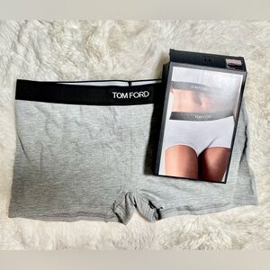 NWT ✨ Tom Ford Logo Waistband Boy Shorts